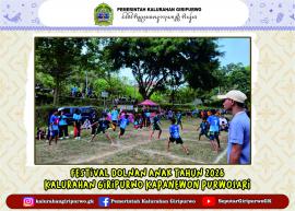 FESTIVAL DOLANAN ANAK KALURAHAN GIRIPURWO